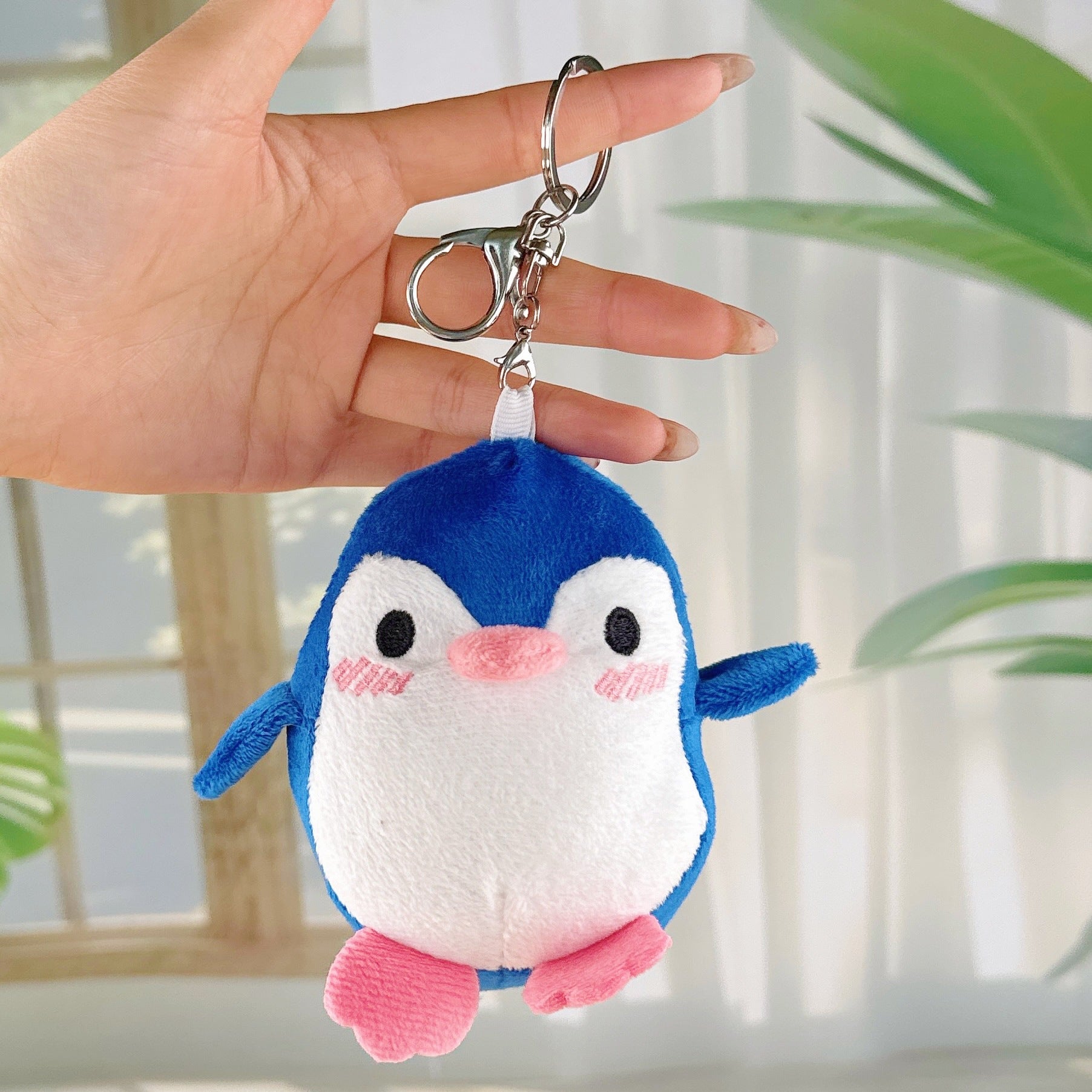 Wholesale  Cartoon Penguin Doll Pendant Cute Little Penguin Plush Toy Keychain Pendant Bag Hanging Ornament Grasp Gifts